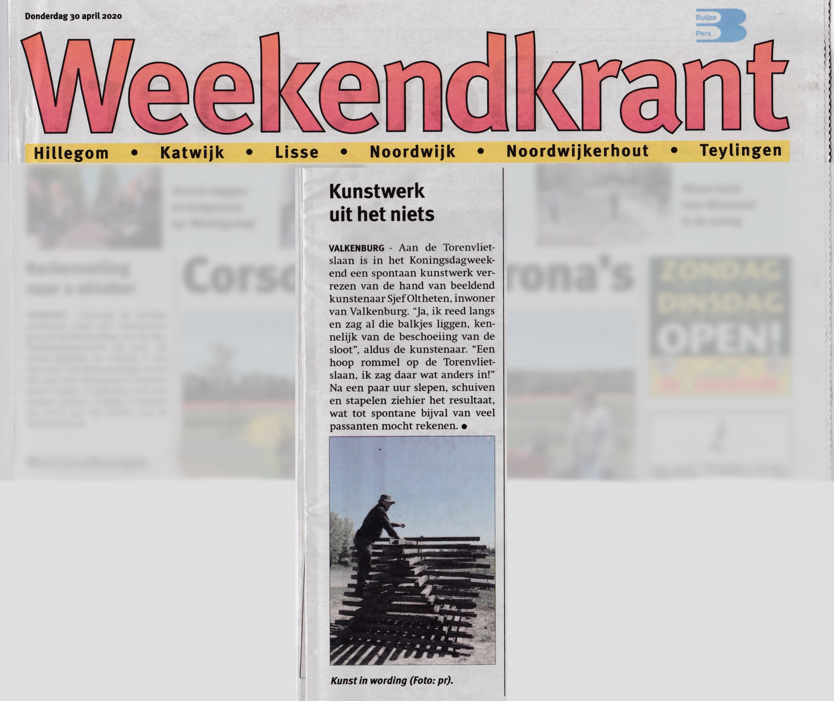 weekendkrant 30 april 2020